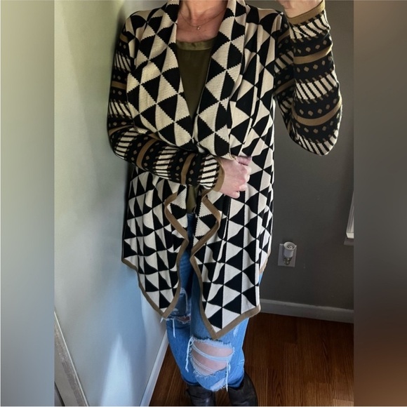 THML boho knit cardigan size small - Picture 2 of 16